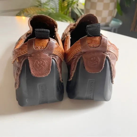 Lobo Solo Ostrich Driving Shoes | Size 8.5