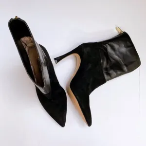 Louis et Cie TAJA MIXED-MATERIAL BOOT 8M ($180)
