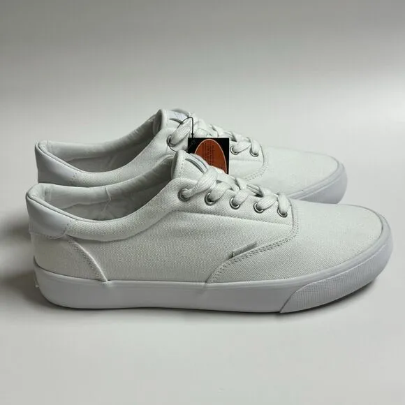 Lugz Flip Lace Up Sneakers Casual Shoes Men's Size 8.5 White MFLIPC-100