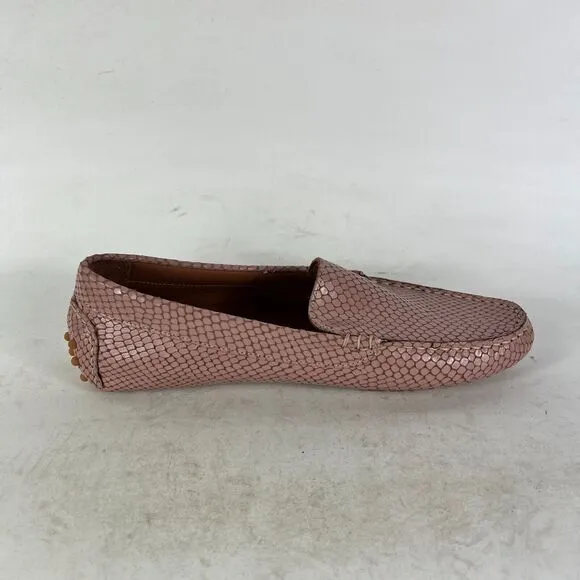 M. Gemi The Felize Due Loafers Women's 9.5 Pink Leather Slip On Comfort Shoes