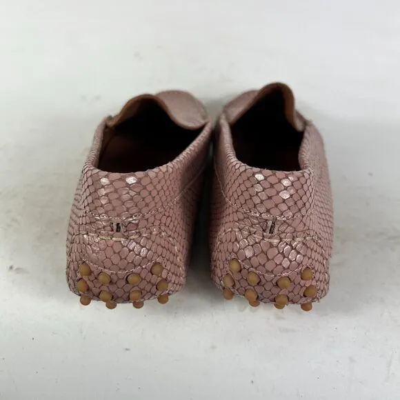 M. Gemi The Felize Due Loafers Women's 9.5 Pink Leather Slip On Comfort Shoes