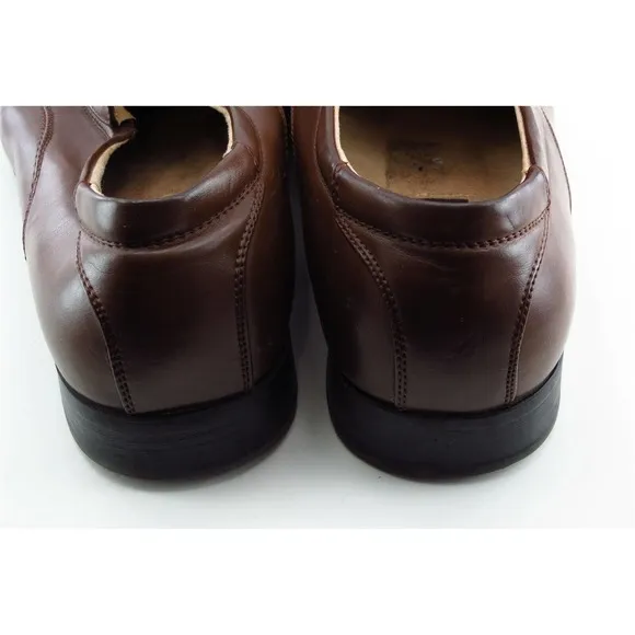 Madden Shoes Sz 12 M‎ Square Toe Brown Loafers Leather Men