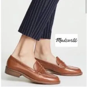 Madewell Elinor Leather Loafer Dark Chestnut Women’s size 8.5