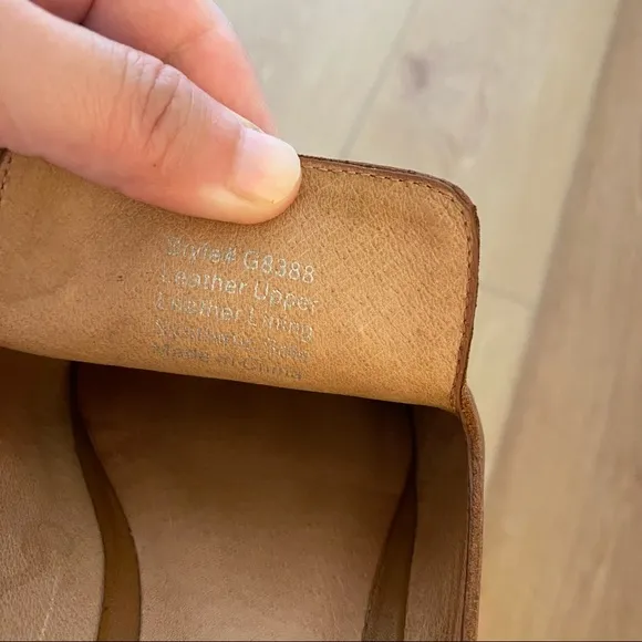 Madewell The Gemma Mule in Leather / 8 MEDIUM / ENGLISH SADDLE