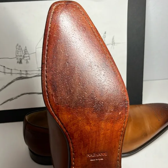 Magnanni Maddin Derby Mens Shoes US Size 9.5
