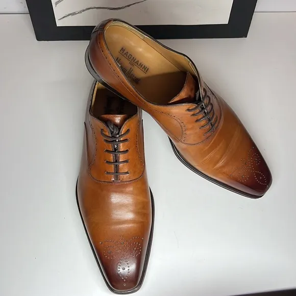 Magnanni Maddin Derby Mens Shoes US Size 9.5