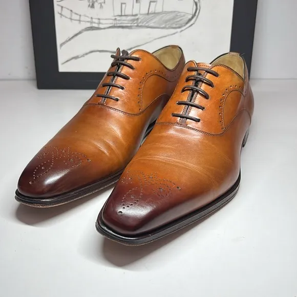 Magnanni Maddin Derby Mens Shoes US Size 9.5