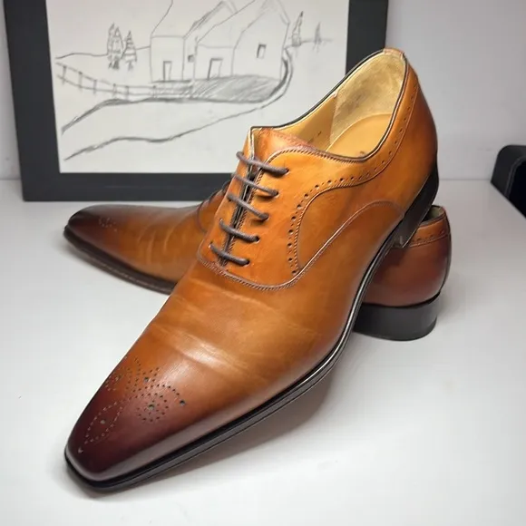 Magnanni Maddin Derby Mens Shoes US Size 9.5