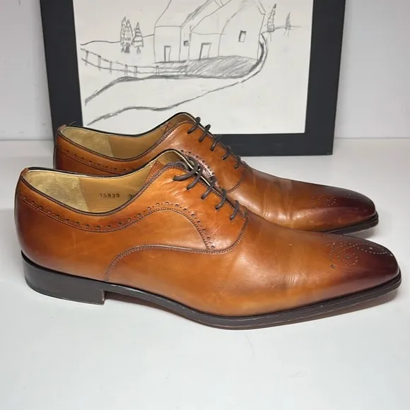 Magnanni Maddin Derby Mens Shoes US Size 9.5