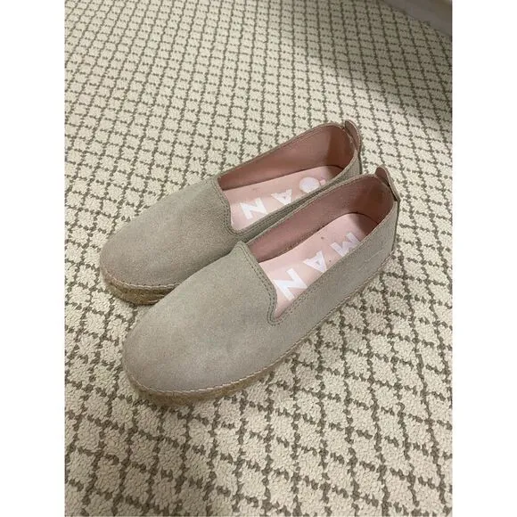 Manebi Suede Hamptons Espadrille
