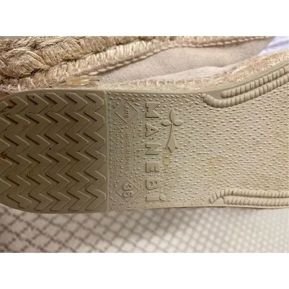 Manebi Suede Hamptons Espadrille