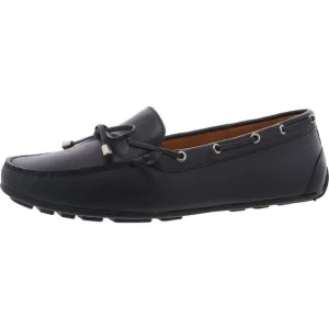 Marc Joseph Womens Riverview Black Cushioned Footbed Moccasins Shoes New