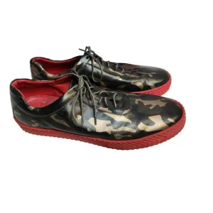 Marc Nolan animal print red sole men's shoes 14
