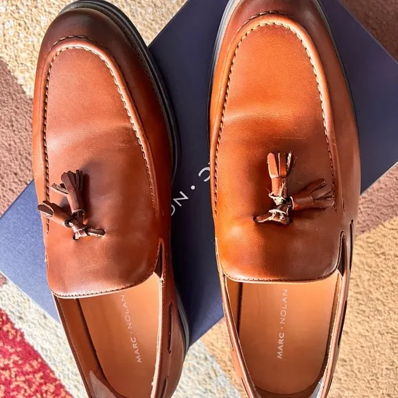 Marc Nolan Men's Brown Loafers