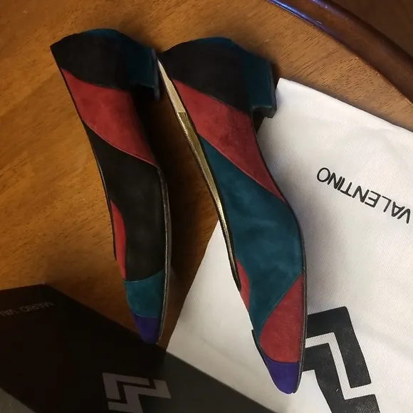 Mario Valentino Suede Shoes