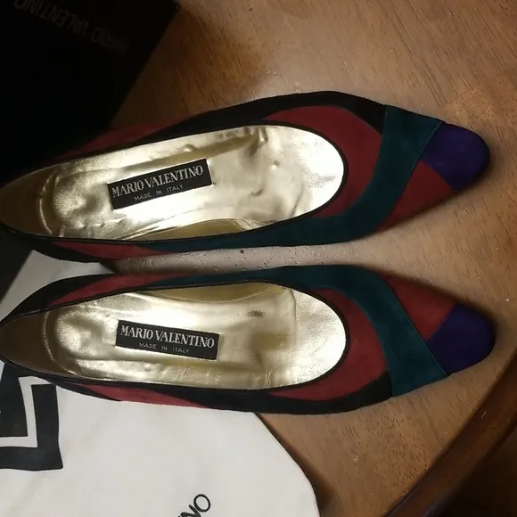 Mario Valentino Suede Shoes