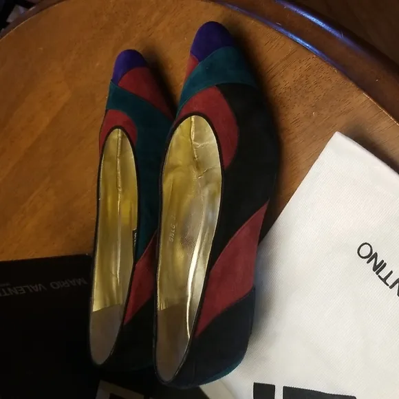 Mario Valentino Suede Shoes