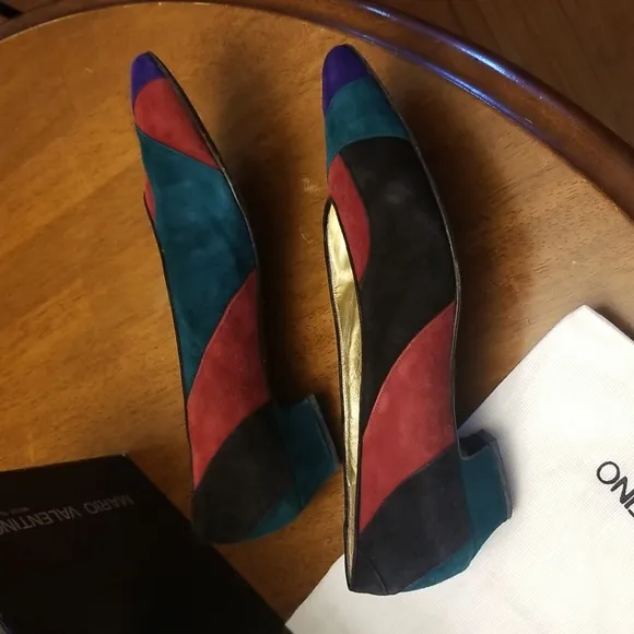 Mario Valentino Suede Shoes