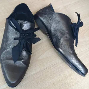 Masnada Shoes Size 39 Gold/Bronze Bridgerton Fairycore Luxury Womens