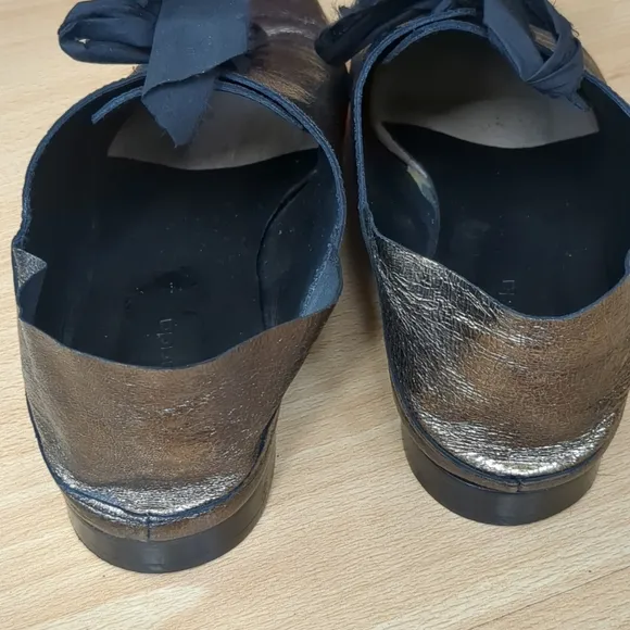 Masnada Shoes Size 39 Gold/Bronze Bridgerton Fairycore Luxury Womens