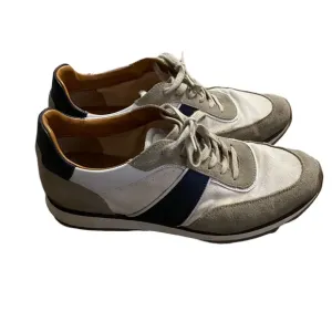 Massimo Dutti Mens Lace Up Leather Suede Sneaker Shoes Size‎ 43/10 US