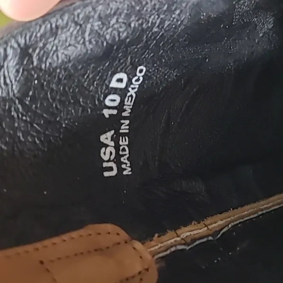 Masterson Boot Co. Tan Leather Cowboy Boots Size 10D