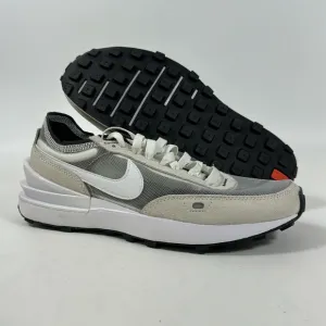 Men Nike Waffle One Shoes Sneakers Summit White/Black DA7995-100 NWOB