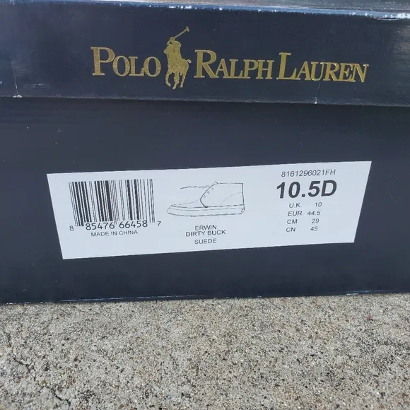 Men Polo Erwin Dirty Buck sz 10.5