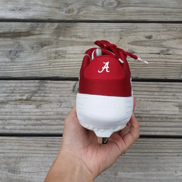 Men Size 7 /Size 8.5 Women Nike Alpha Huarache Elite 2 Alabama Crimson Tide