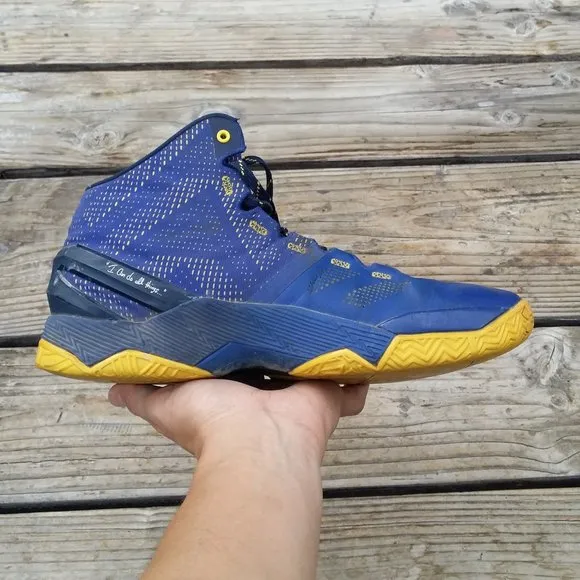 Men Under Armour Stephen Curry 2 Dub Nation Golden State Warriors Sneakers Shoes