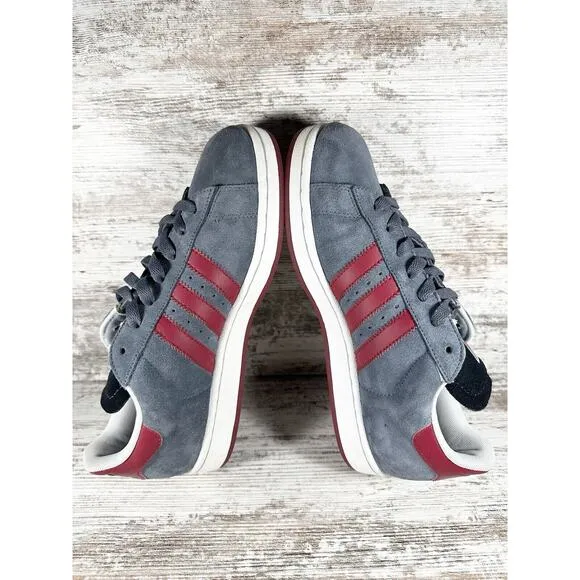 Men's Adidas OriginalStatus Superstar Def Jam Gray Suede Sneakers Sz 8.5