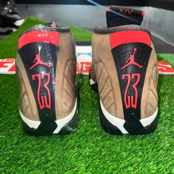 Men’s Air Jordan 14 Archaeo Brown Brand New Shoes size 11.5 Men