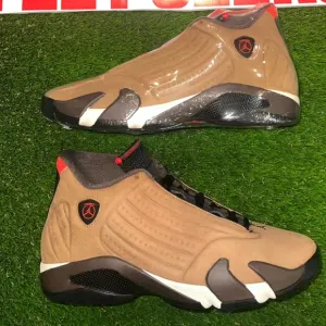 Men’s Air Jordan 14 Archaeo Brown Brand New Shoes size 11.5 Men