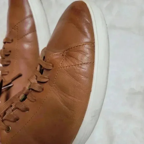 Mens Cole Haan Leather Grand Crosscourt II Casual Shoes Sneakers Size 9 Brown