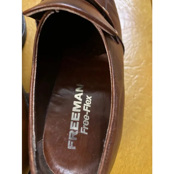 Men's Freeman Loafers, Brown, Size 9 D