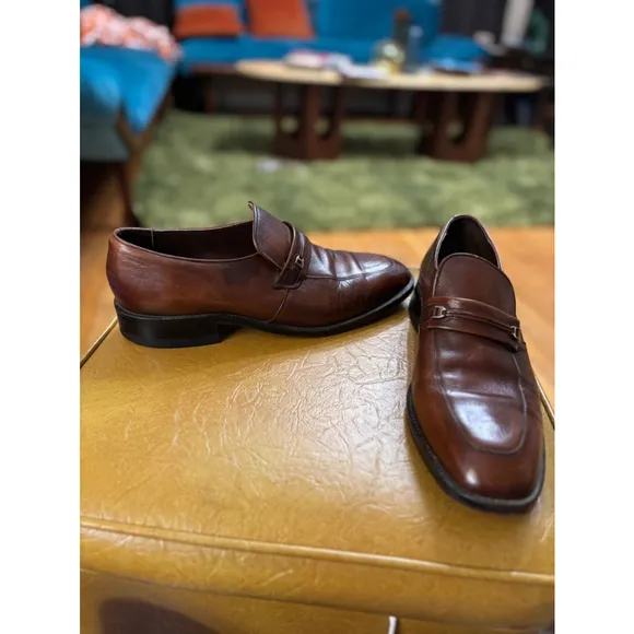 Men's Freeman Loafers, Brown, Size 9 D
