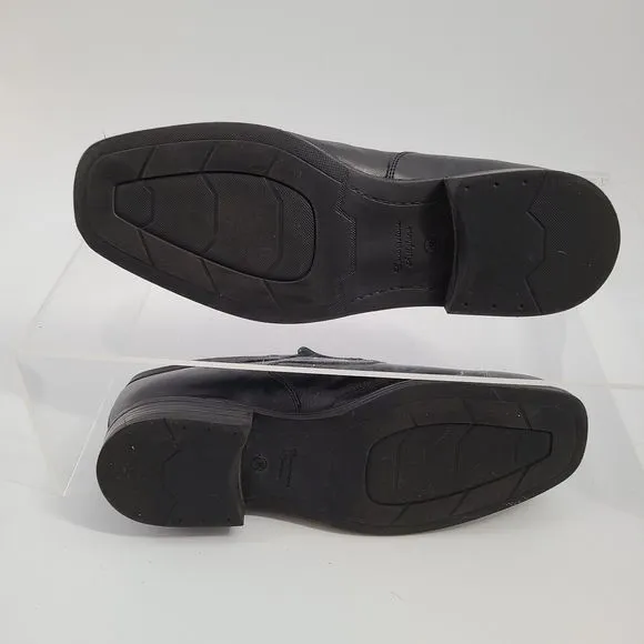Mens Giorgio Brutini Dress Shoes 9M Black Lincoln Slip On‎ Casual Leather 249921