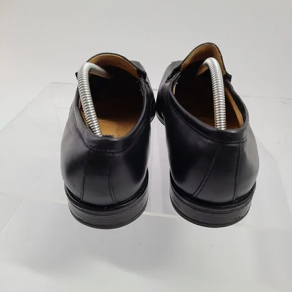 Mens Giorgio Brutini Dress Shoes 9M Black Lincoln Slip On‎ Casual Leather 249921