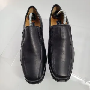 Mens Giorgio Brutini Dress Shoes 9M Black Lincoln Slip On‎ Casual Leather 249921