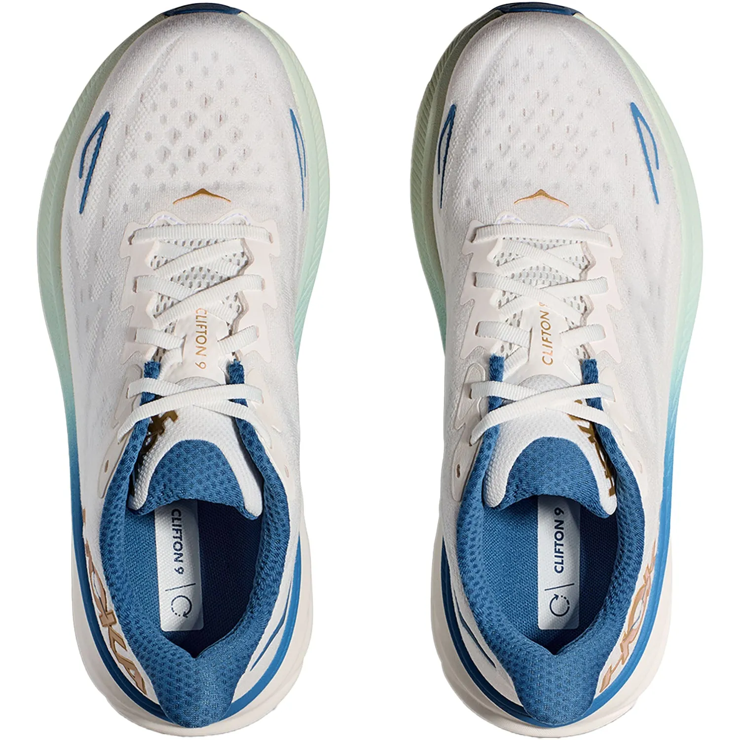Men's Hoka Clifton 9 Frost/Gold