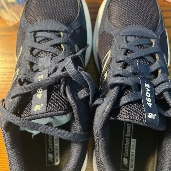 Men's New Balance Running Course Shoes in Navy with White Sole