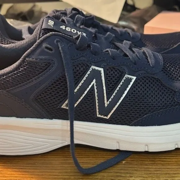 Men's New Balance Running Course Shoes in Navy with White Sole