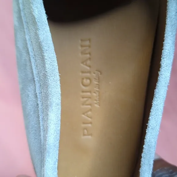 Men's  Pianigiani Suede Loafers - Gray