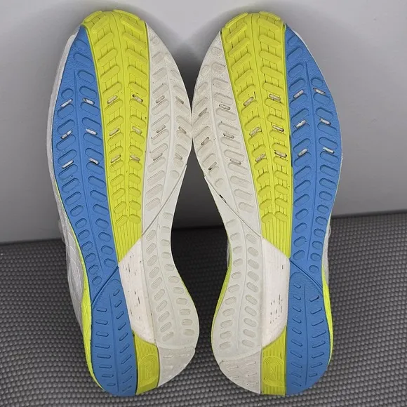 Men's Reebok Floatride Energy Symmetros, Size 7, Opal Glow/Blue/Acid Yellow