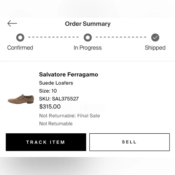 Men's SALVATORE FERRAGAMO 'Sammy' Brown Suede Loafers Size US Size 10
