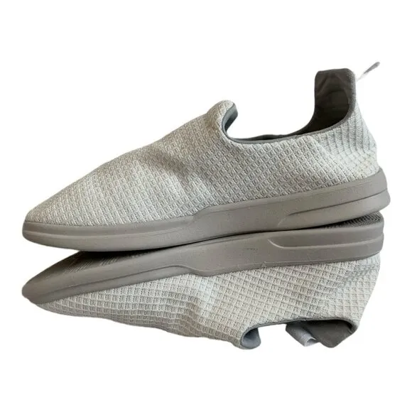Mens Shoes LUSSO CLOUD Jet Matte White Nomad Waffle Shoes Slipon Shoes Moccasins
