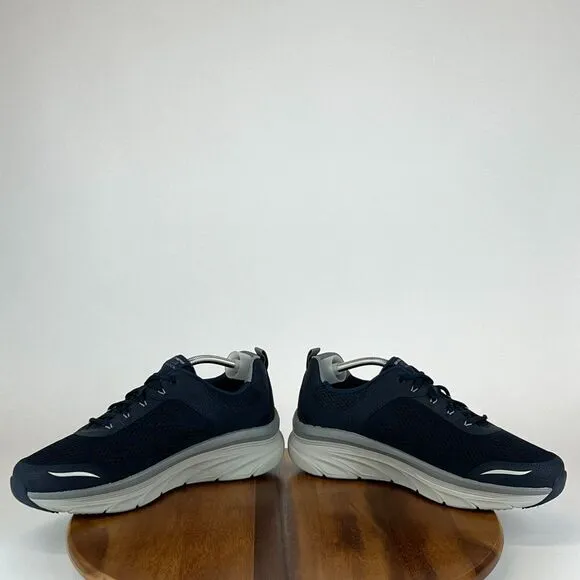 Mens Skechers D'Lux Walker Navy‎ Blue Comfort Shoes Sneakers Size 13 EE EUC