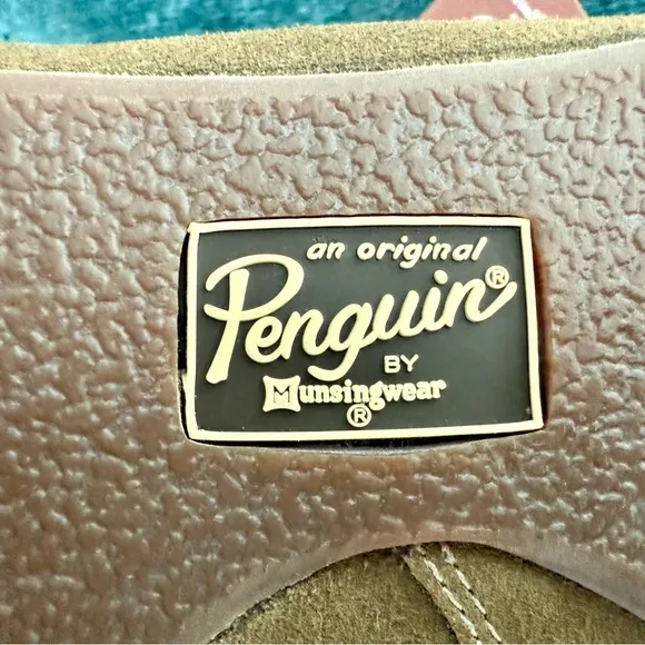 Men's Tan Suede Shoes. Penguin Christopher Mid. Size 11
