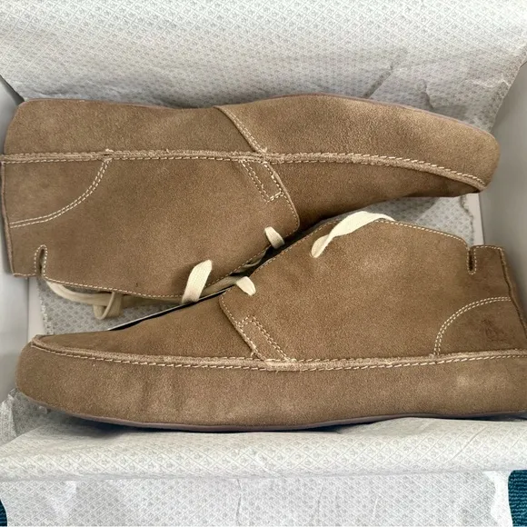 Men's Tan Suede Shoes. Penguin Christopher Mid. Size 11