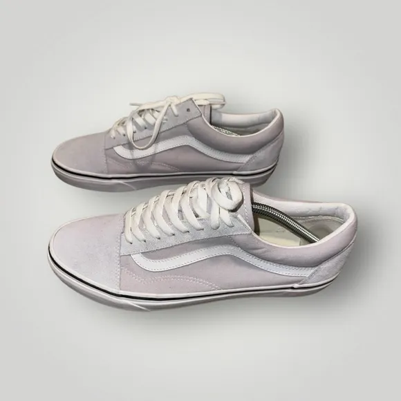 Men’s Vans Sneakers, Light Gray, Size US 11.5